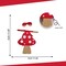 Mushroom Themed Pinata, Red & Brown Color with White Dots, Elevate Your Woodland Birthday Celebration with Vibrant Supplies and Eye Catching Decoration, Forest Party Favor